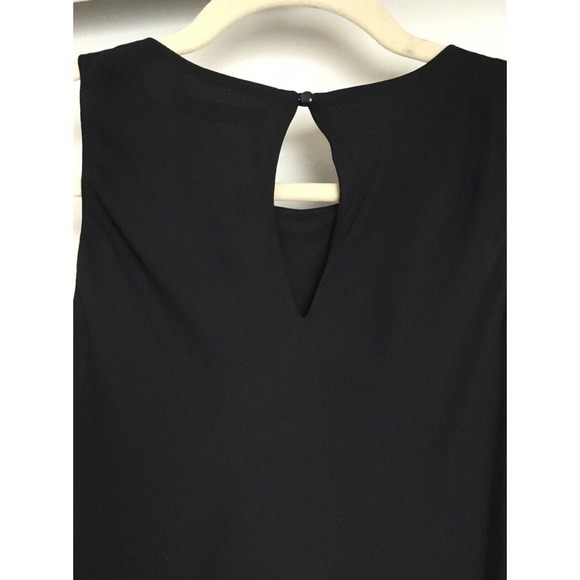 Ralph Lauren Black White Tank Top Shirt Blouse Size Small - Picture 5 of 9